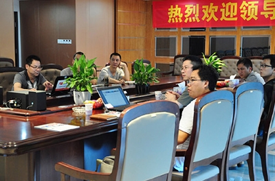 中船重工712所、中國(guó)兵器工業(yè)第58研究所綿陽(yáng)市維博電子于2014年7月14日訪(fǎng)問(wèn)銀河電氣