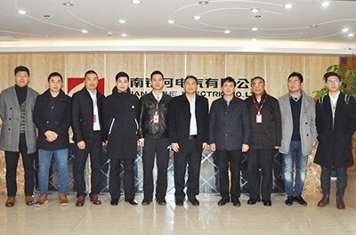 航天科工集團(tuán)、湖南省產(chǎn)業(yè)技術(shù)協(xié)同創(chuàng)新有限公司 來銀河電氣考察調(diào)研